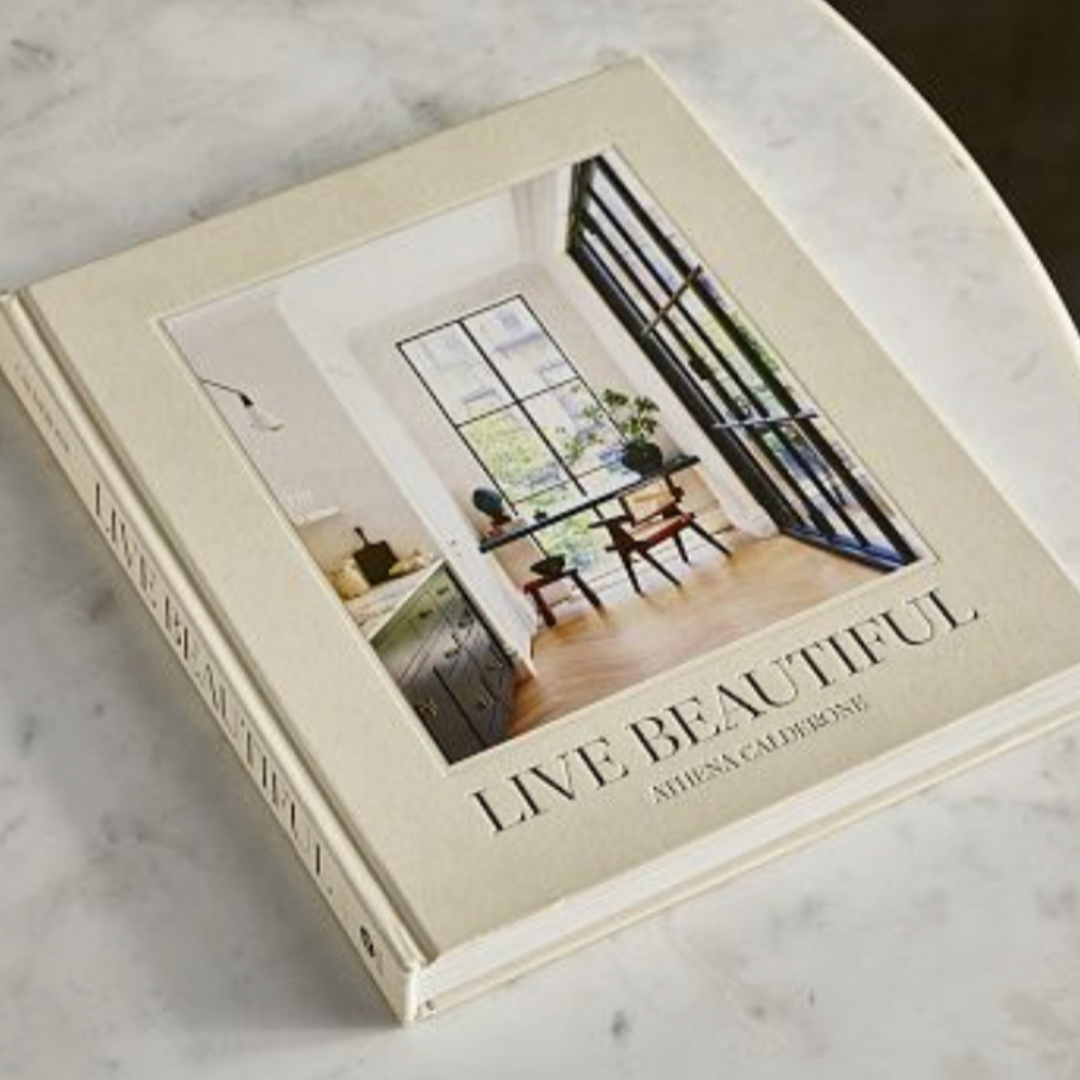 Live Beautiful Hardcover Interior Design Coffee Table Book