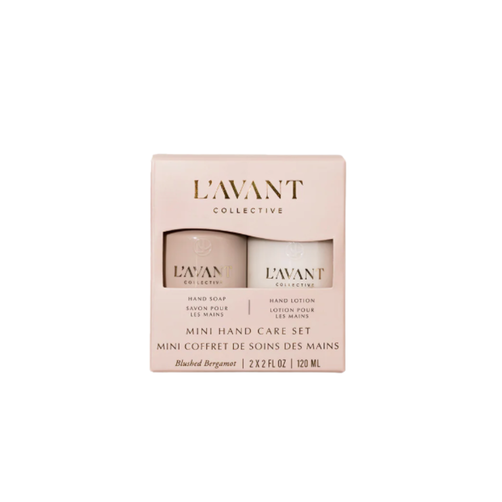 L'AVANT MINI HAND CARE SET BLUSHED BERGAMOT