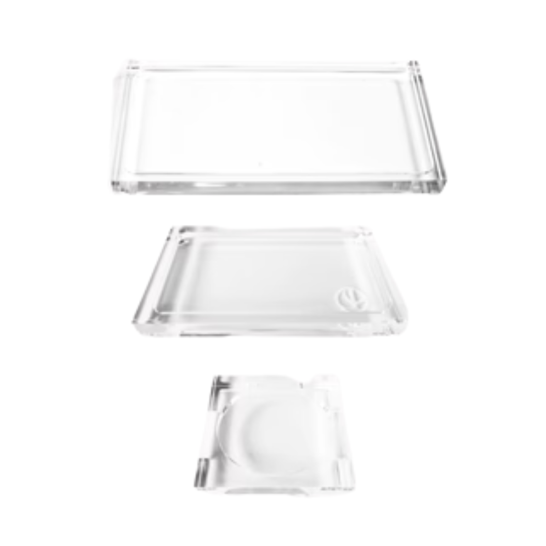 lucite trays lavant