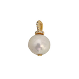 freshwater pearl pave charm
