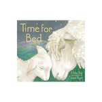 Book cover of 'Time for Bed' with two sheep and a landscape background