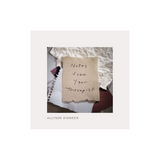 Book titled 'Notes from Your Therapist' by Allyson Dinneen on a white background