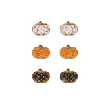 Earrings, Pacey Pumpkin