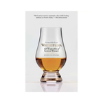 Book titled 'Whiskypedia' with a glass of whisky on a white background
