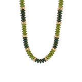 Necklace, Elena - Olive - Danshire Market and Design 
