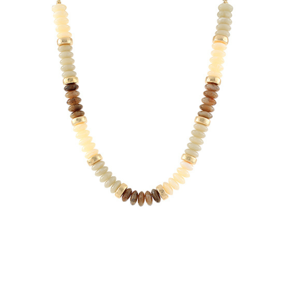Necklace, Elena - Natural - Danshire Market and Design 