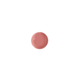 Pink lip balm on a white background