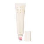 Cosmetics tube labeled 'COSMAKERY' with a pink cap on a white background