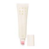 Cosmetics tube labeled 'COSMAKERY' with a pink cap on a white background
