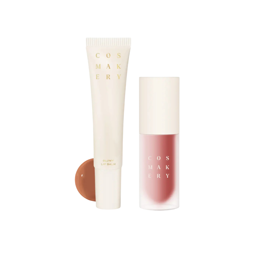 Cosmetics from Cosmavery on a white background