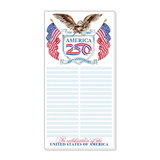 List Notepad, USA 250th Anniversary
