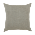 Gray pillow on a white background