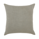 Gray pillow on a white background