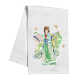 Hand Towel, Callahan Angel - Green