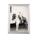 vintage silver picture frame, multiple sizes