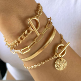 gold bracelet