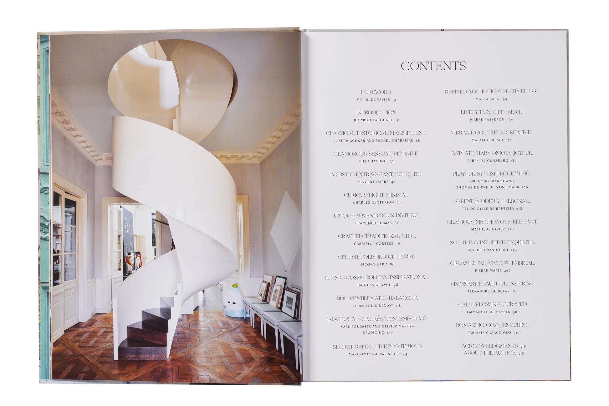 coffee table book, inside paris hardcover