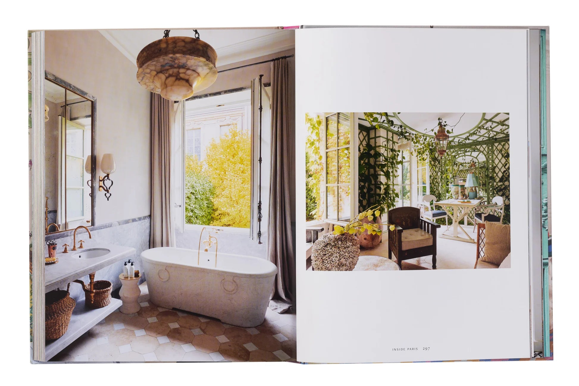 coffee table book, inside paris hardcover