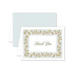 addison vine thank you stationery set of 8 cards & envelopes