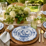 Vida Faenza Salad Plates (Set of 4) - Blue