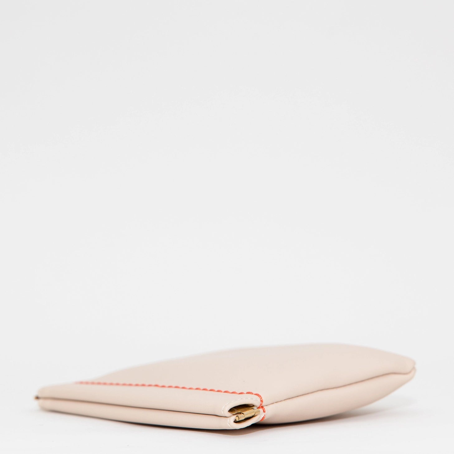 Montemare Roma Square Pouch in Ivory on a white background