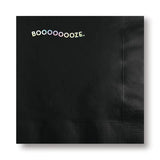 boooze cocktail napkins, box of twenty