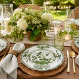Vida Faenza Salad Plates (Set of 4) - Green