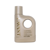 A single bottle of L'avant Laundry Detergent in the Collector's Gold variant, featuring a metallic gold cap and gold lettering on a beige bottle, set against a plain white background.