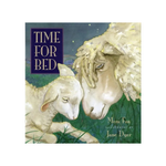 Book cover of 'Time For Bed' with two sheep and a night sky.