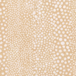 Beige pebble cocktail napkin close view of white dot pattern