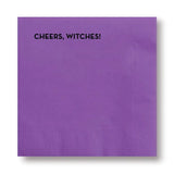 cheers witches cocktail napkins, box of twenty
