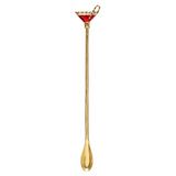 christmas cocktail spoon, style a