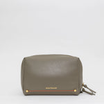  Montemare Roma Standing Toiletry Case in Olive on a white background