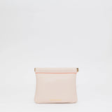 Montemare Roma Square Pouch in Ivory on a light gray background