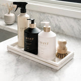 L'AVANT MARBLE BRASS IN LAY TRAY