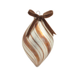 gingerbread swirl ornament, finial