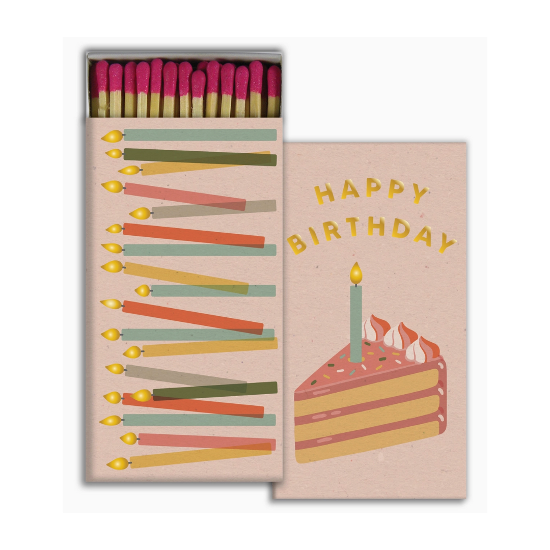 happy birthday boxed matches