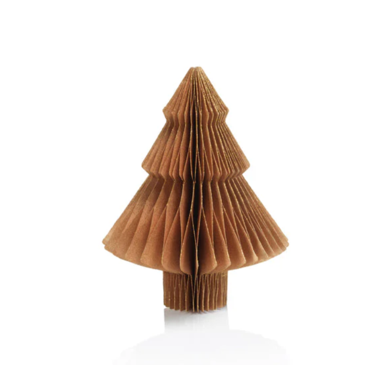 hodges gold paper christmas tree - tempe