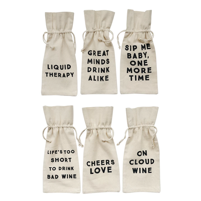 Cotton Wine Bag