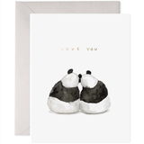 Card, Panda Pair (Love/Anniversary) - Danshire Market and Design 