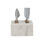 Cheese Servers in Marble Stand - Danshire Market and Design 