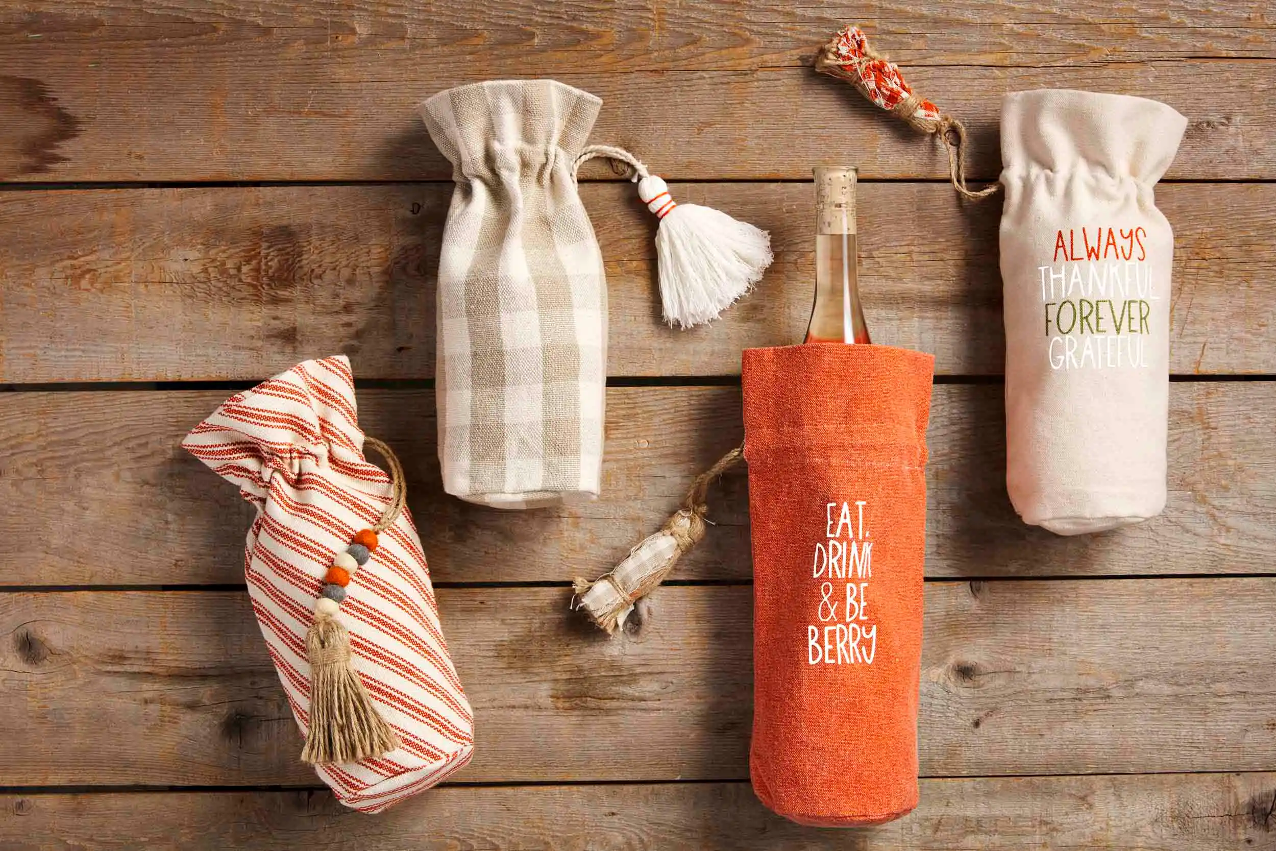 Wine Bag, Thanksgiving - Danshire Market and Design 