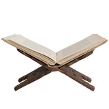 11-1/2"W x 7"D x 6"H Reclaimed Wood Book Holder (Each One Will Vary)