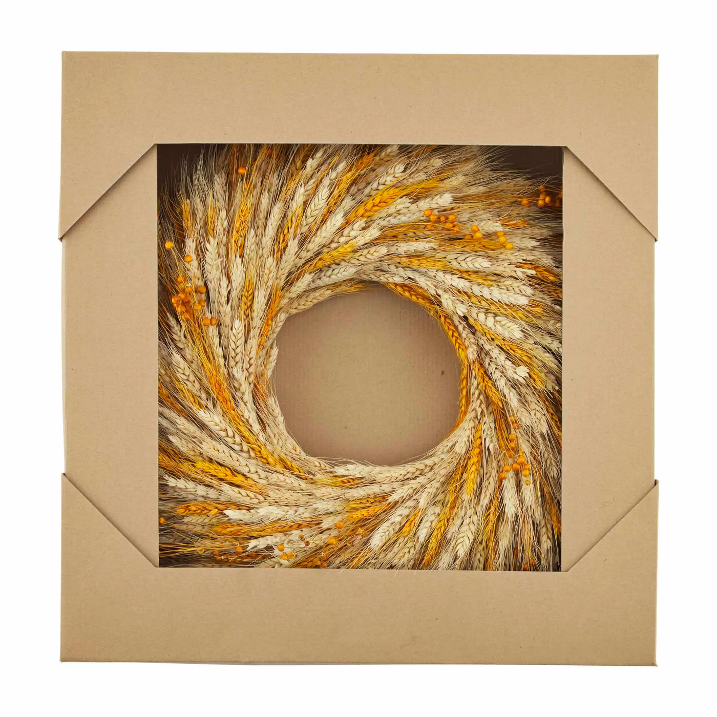 Preserved Wheat Wreath