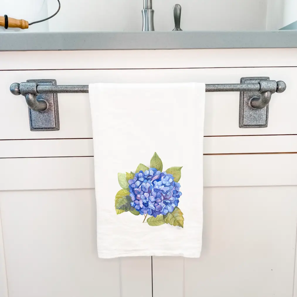 Hand Towel, Hydrangea - Danshire Market and Design 