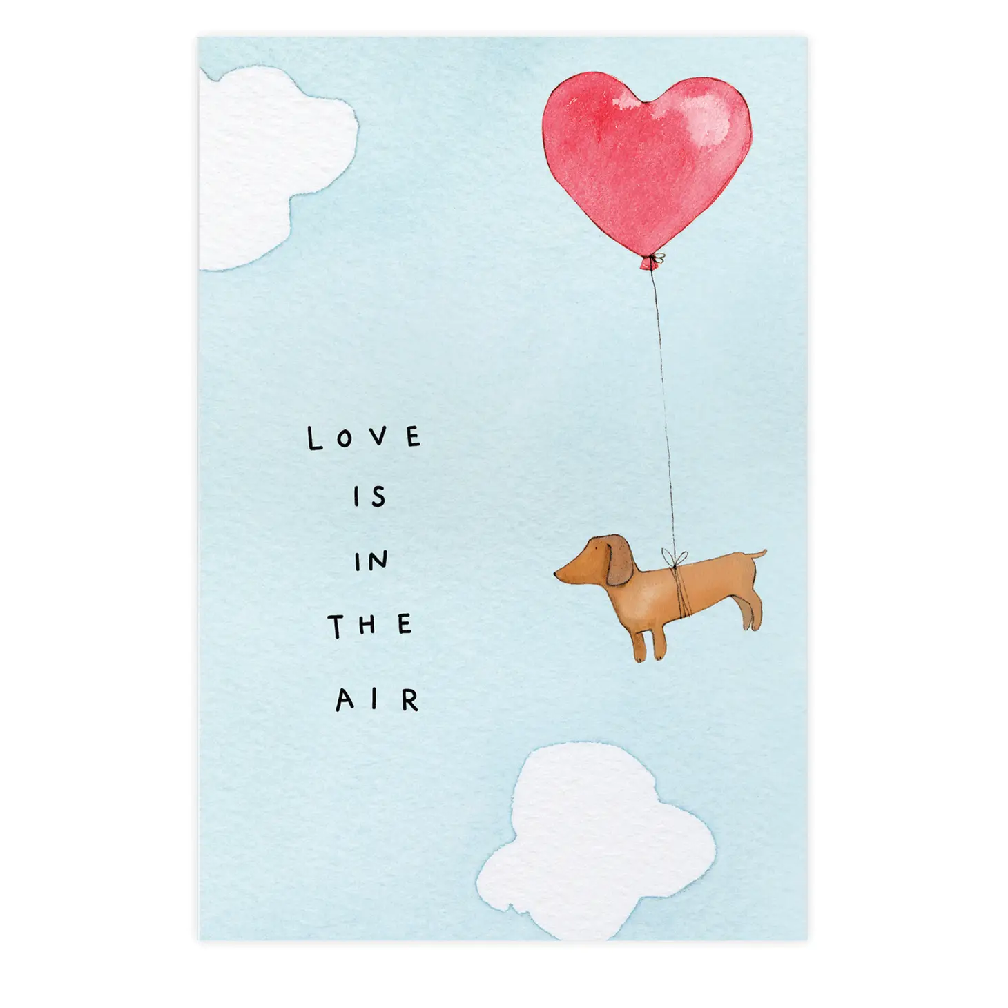Postcard, Love is in the Air - Danshire Market and Design 