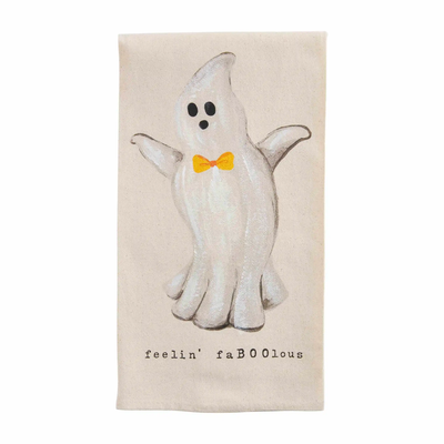 Handtowel, Handpainted Halloween