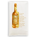 Dish Towel, If I Go Missing (Wine Bottle) - Danshire Market and Design 