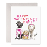 Card, Valentines Doggies - Danshire Market and Design 