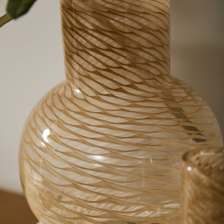 tan irene vase, two sizes